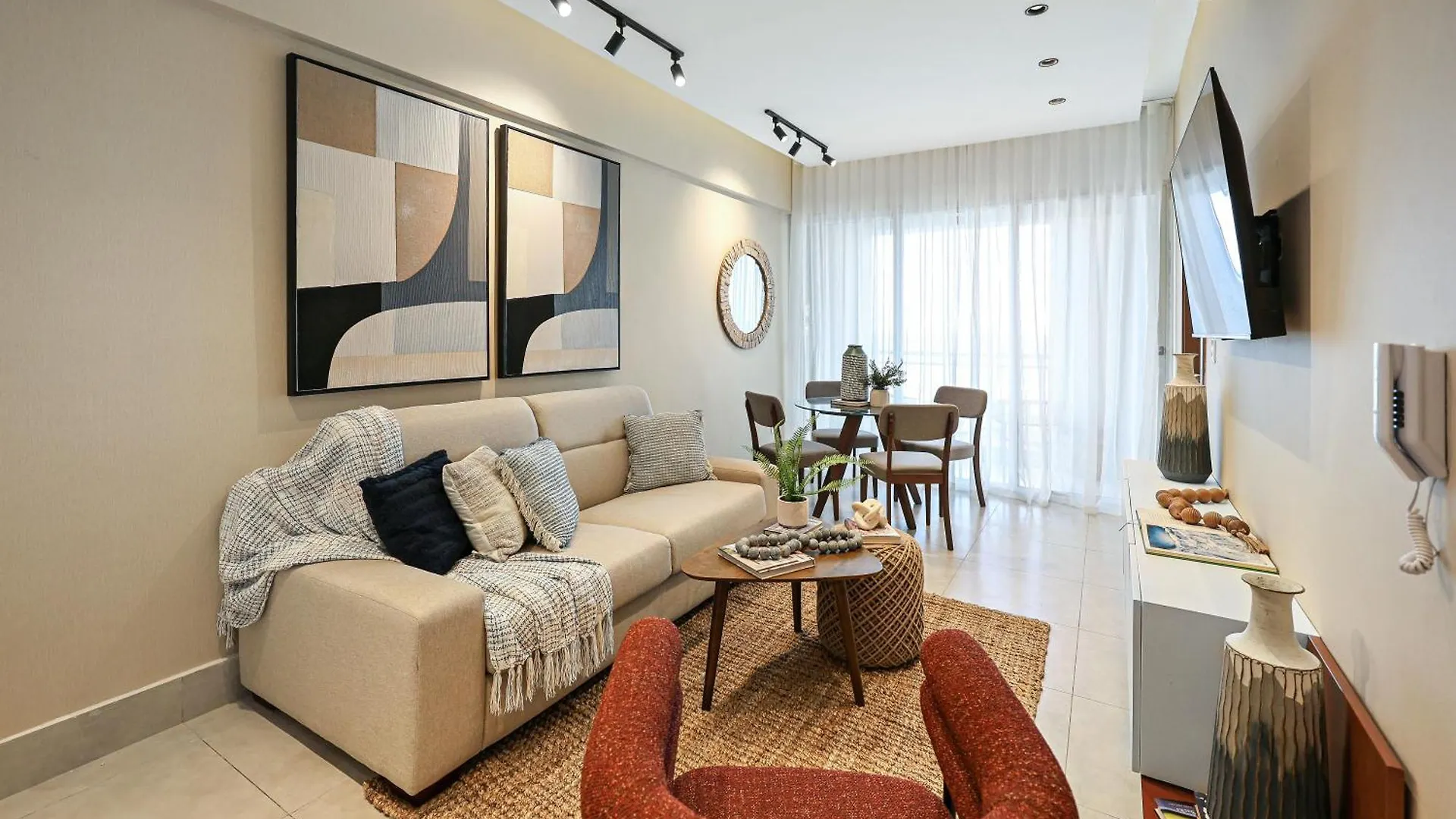Lujoso Apartamento Con Vista A Playa De Boca Chica